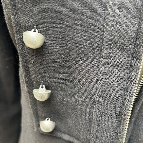 GUESS rare vintage black military jacket - Picture 9 of 16